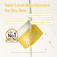 BANILA CO balm-to-oil texture shown during water emulsification.