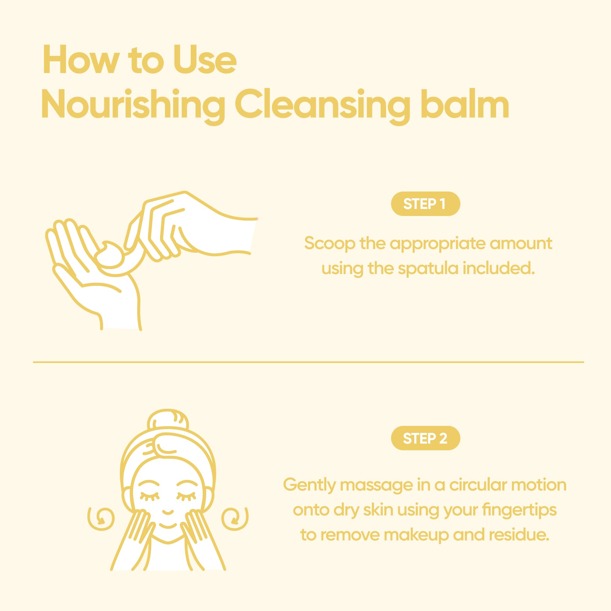 BANILA CO cleansing balm emulsifies with water for an easy rinse.