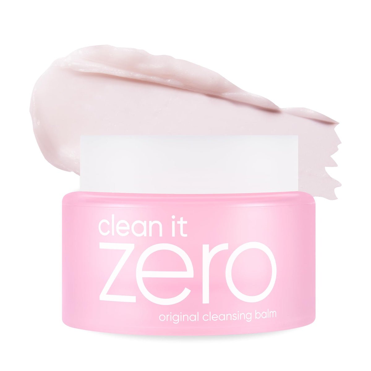 BANILA CO Clean It Zero Original jar close-up showing hydrating cleansing balm texture.
