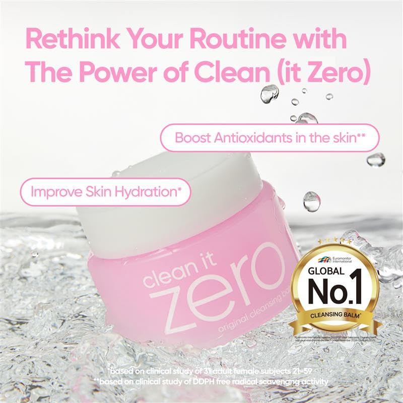 BANILA CO Clean It Zero Original sherbet-to-oil texture melting makeup removal.