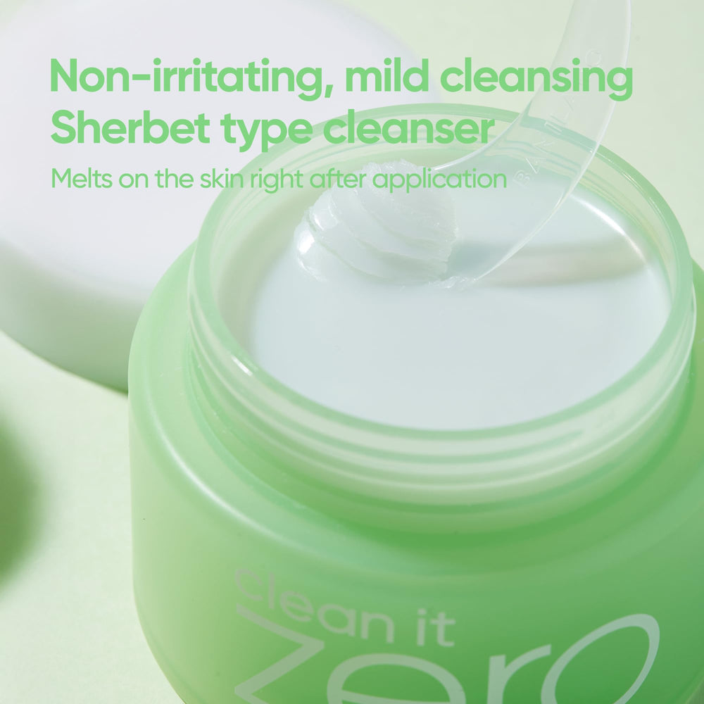 BANILA CO Clean it Zero ingredients tea tree oil and jojoba support oil balance