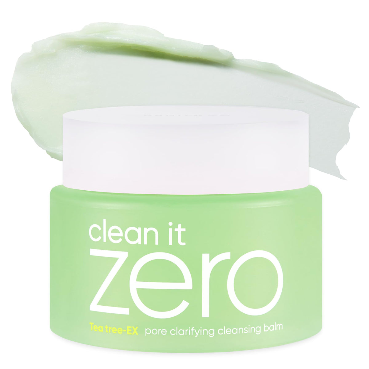 BANILA CO Clean it Zero jar closeup showcasing the calming cleansing balm for a gentle cleanse