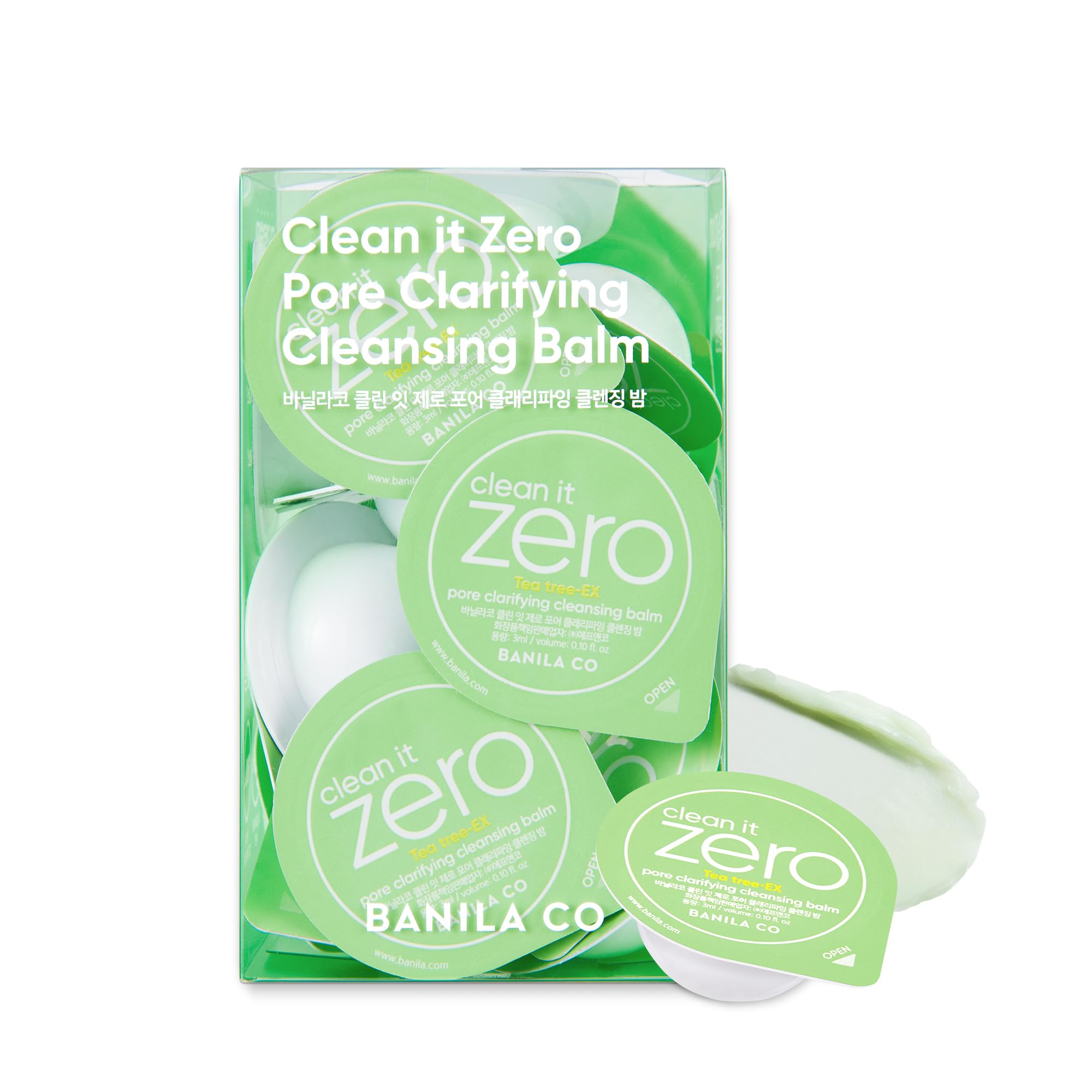 BANILA CO Clean It Zero travel kit packaging for portable, airport-ready cleansing.