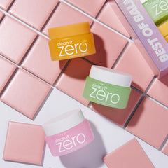 BANILA CO Clean It Zero Travel Trio 25ml pack for on-the-go cleansing with three balms