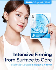 Bano PDRN Collagen Gel Mask close-up texture highlights rich gel delivery.