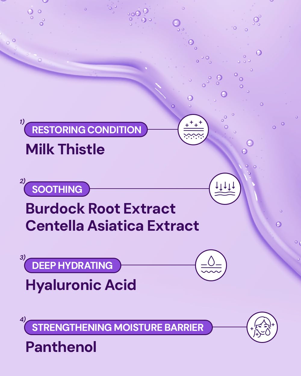 Banobagi Milk Thistle Repair Mask hyaluronic-acid infusion boosts moisture.