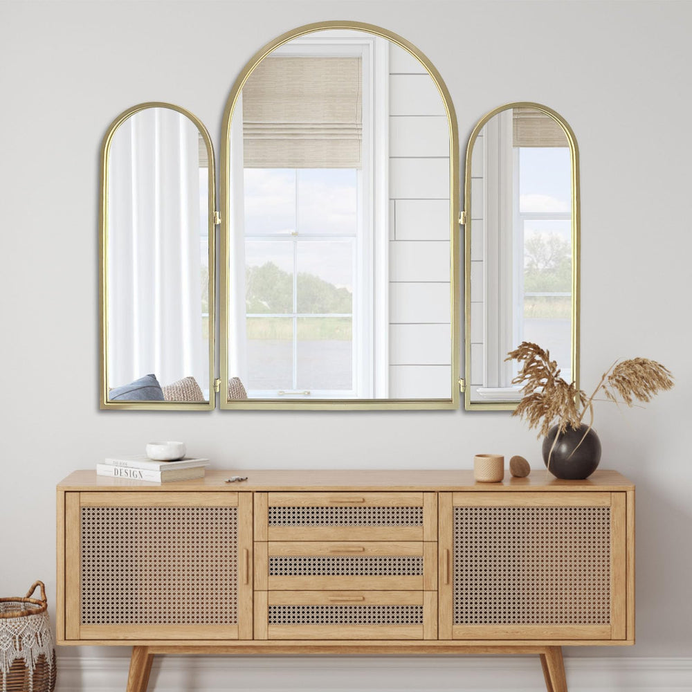 BAODANFU vanity mirror bedroom enhances style and light