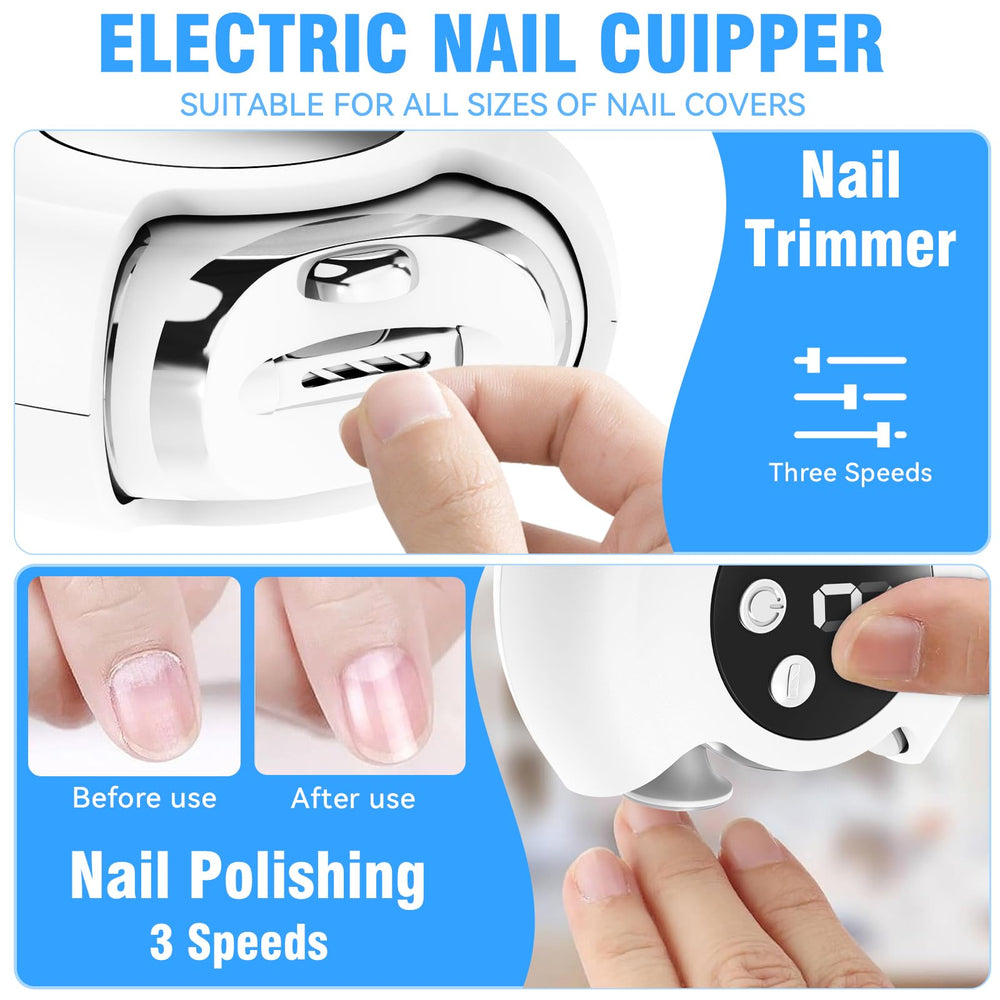 Baopilong 3in1 speed button enables tailored nail care