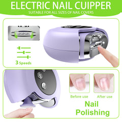 Baopilong recessed grinding head protects nails during filing