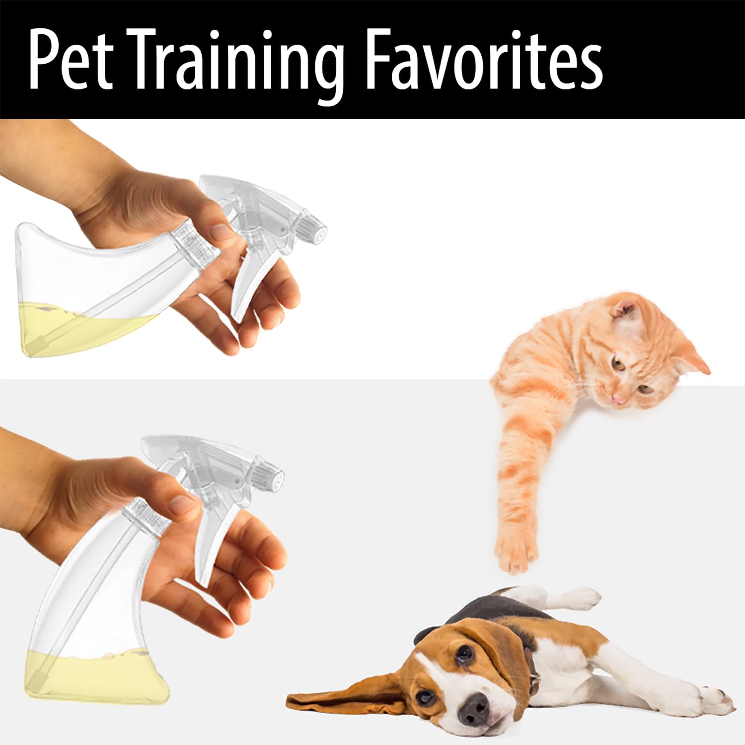 Bar5F Curve spray bottle 5oz for pet training and control