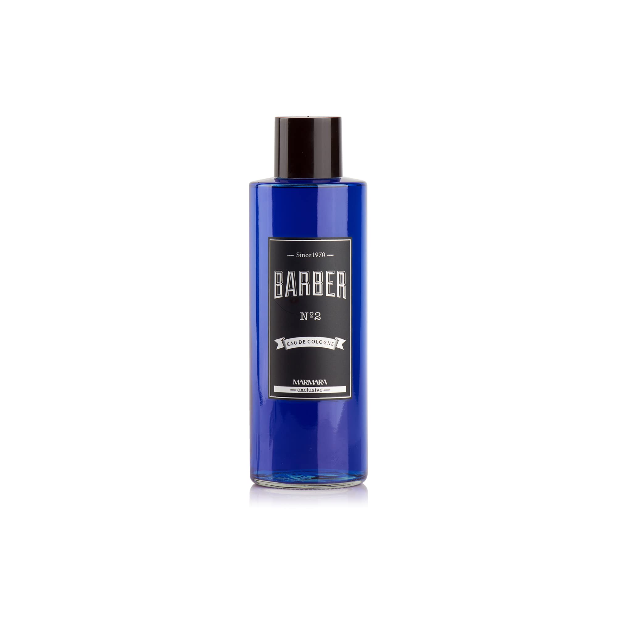 Barber Marmara Marmara Barber Cologne glass bottle delivers lasting freshness for daily grooming.