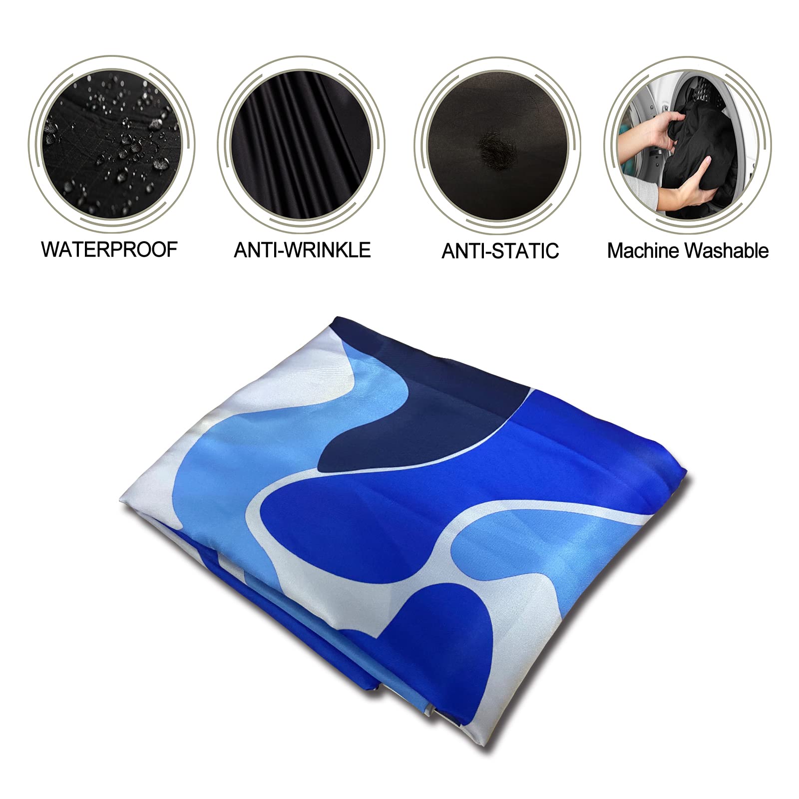 Barbohoo barber cape is easy to clean and quick to dry after use