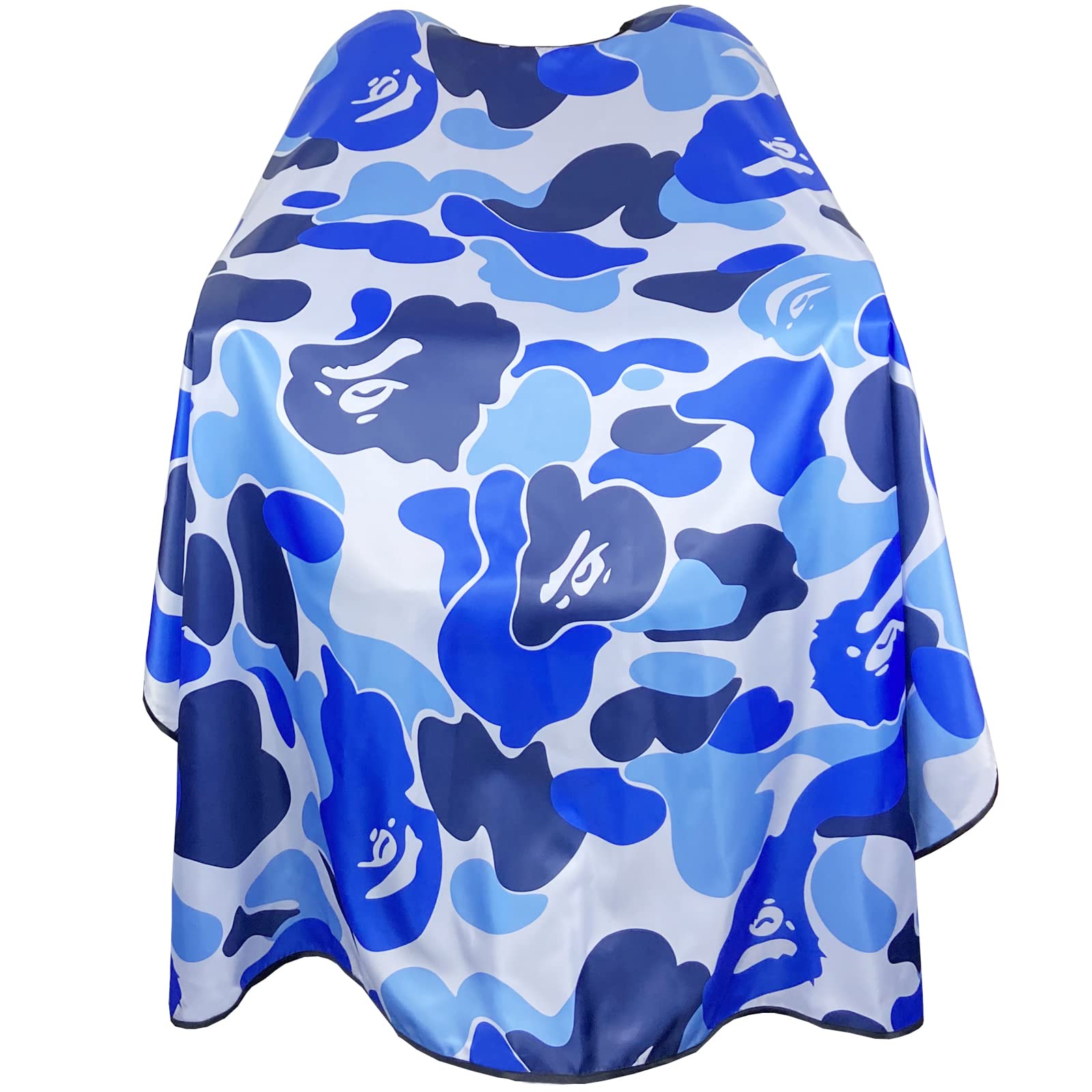 Barbohoo barber cape large waterproof camouflage drapes securely to protect clothes during haircuts