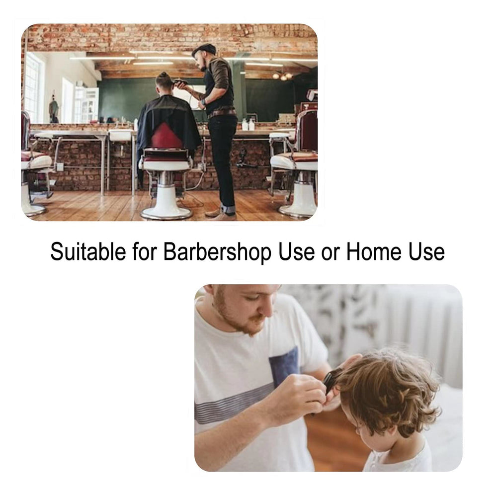 Barbohoo barber cape suits professional salons and home hair sessions