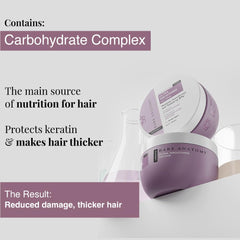 Bare Anatomy Ultra Smoothing Hair Mask application texture shows smooth spread