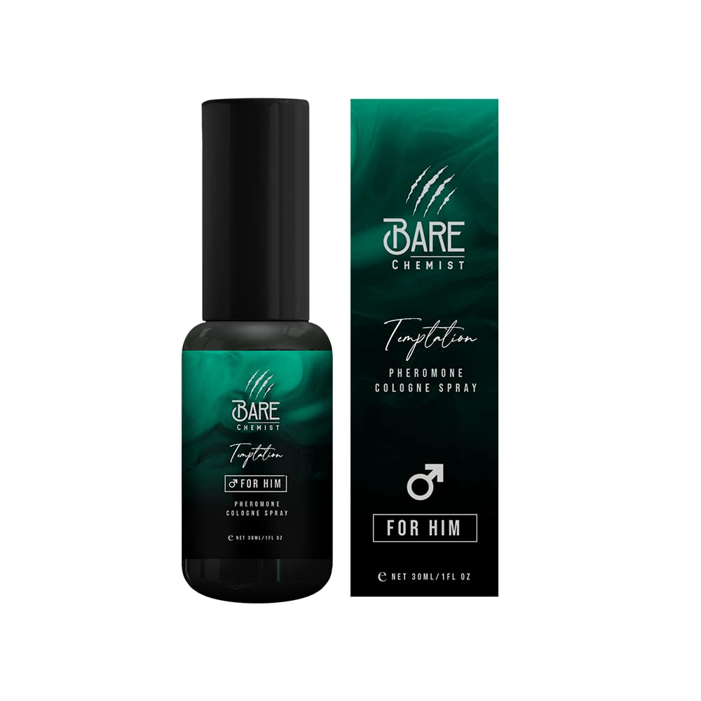 Bare Chemist Temptation bottle pour demonstrates easy application for a subtle scent boost