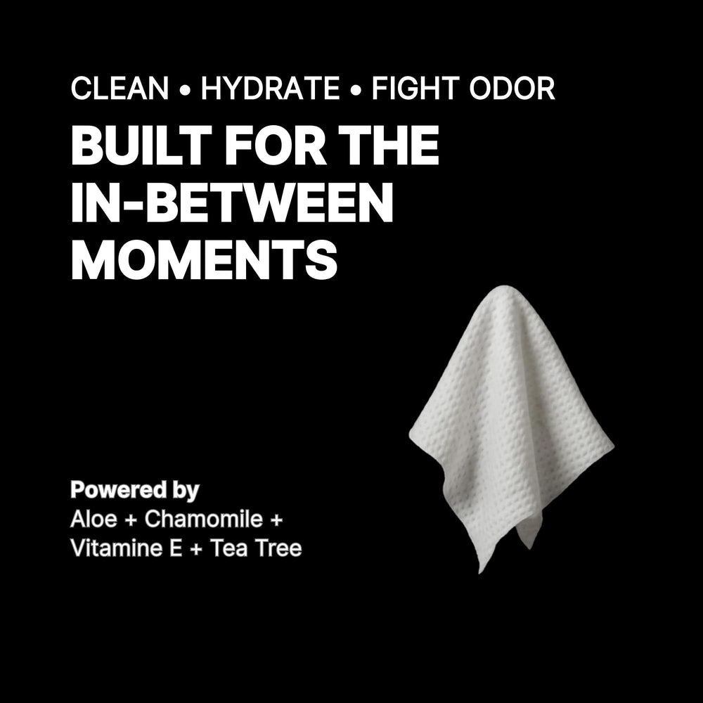 Bare Wipes textured fiber closeup shows gentle cleansing.