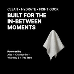 Bare Wipes textured fiber closeup shows gentle cleansing.