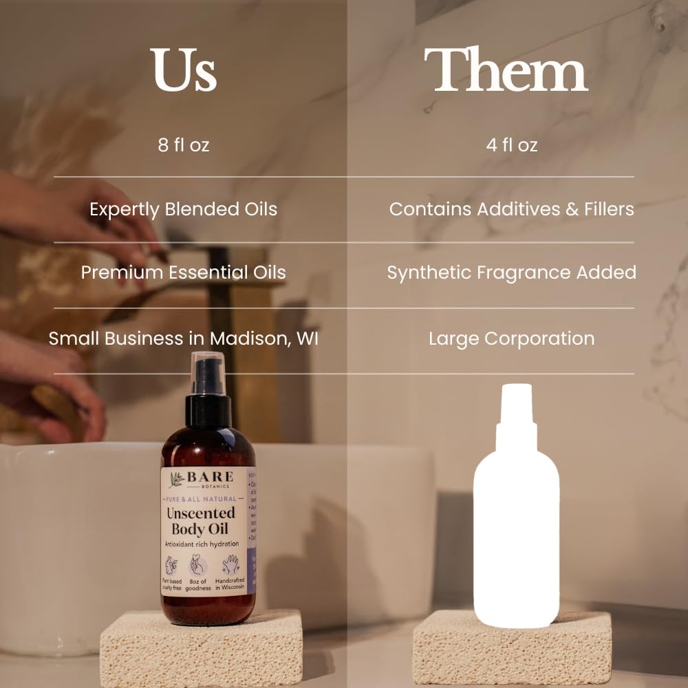 BARE BOTANICS subtle-lavender-tea-tree-scent evokes calming, natural aroma.