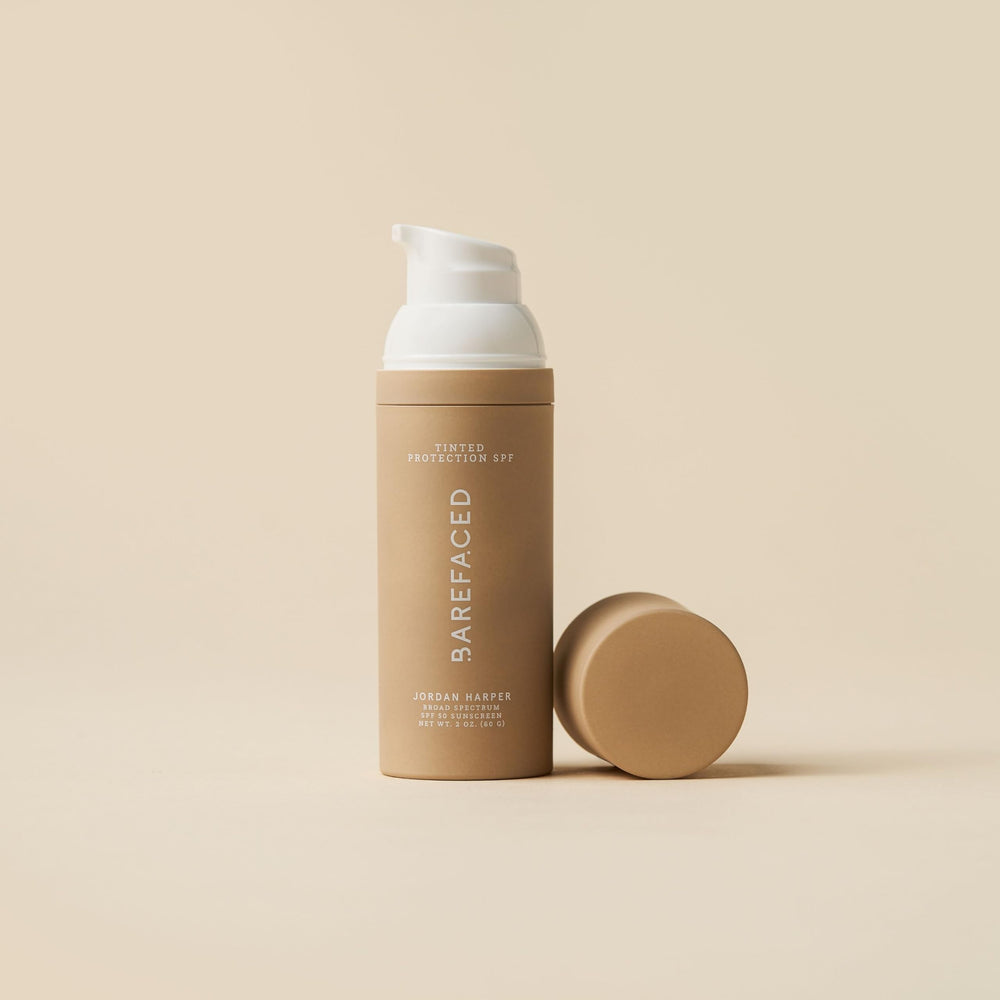 Barefaced Tinted Protection SPF 50+ universal tint swatches on skin