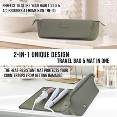 Barefoot Caribou bag interior pockets organized with clips and accessories