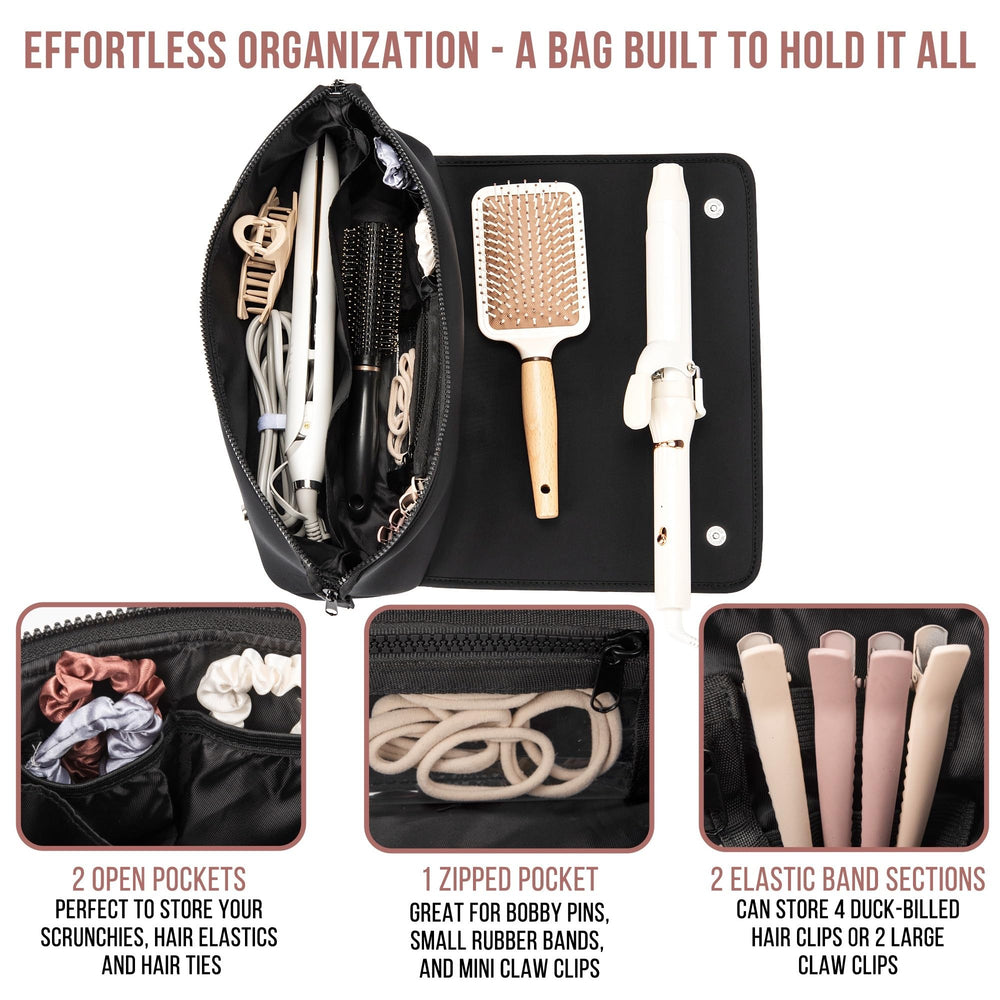 Barefoot Caribou on-the-go setup supports styling routines away from home