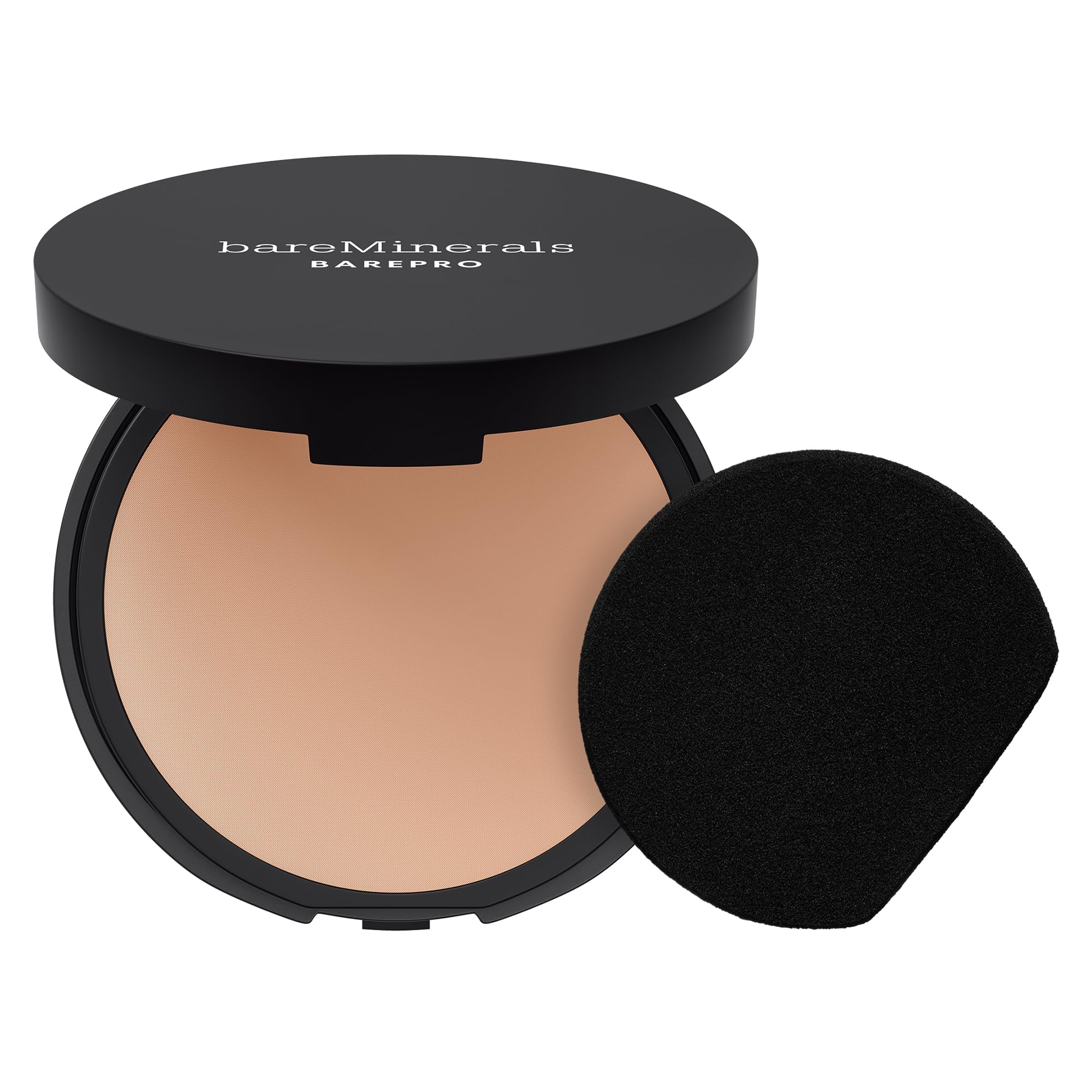 bareMinerals Barepro 24HR powder compact shown for all-day matte coverage