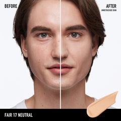 bareminerals barepro-oil-absorbing-minerals close-up demonstrates natural coverage ideal for oilier skin