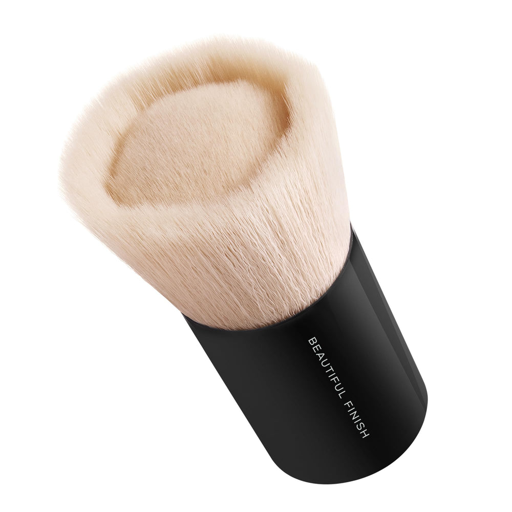 bareMinerals Beautiful Finish Brush close-up bristles enable precise, even foundation application.