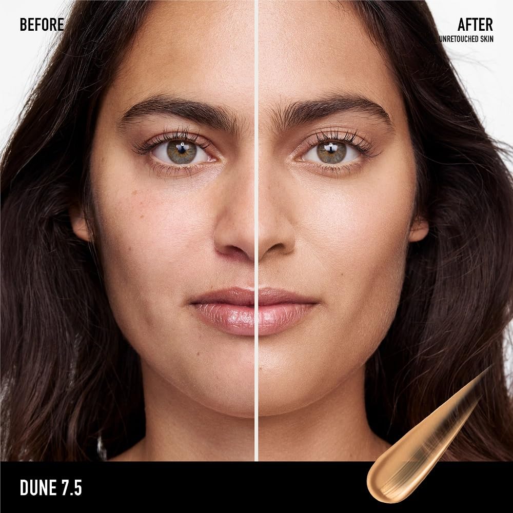 bareMinerals Complexion Rescue swatch on skin reveals natural glow.