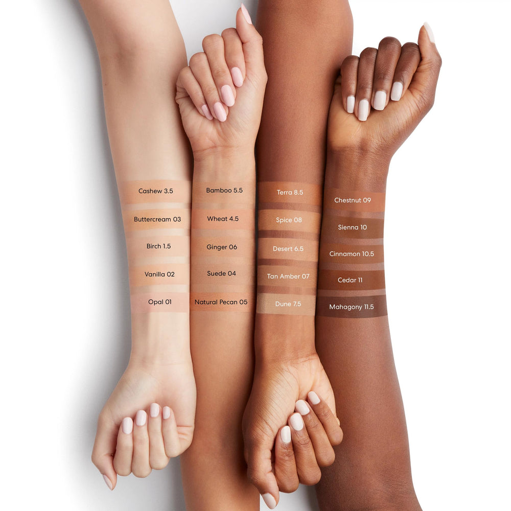 BareMinerals Complexion Rescue natural finish helps control shine through the day.