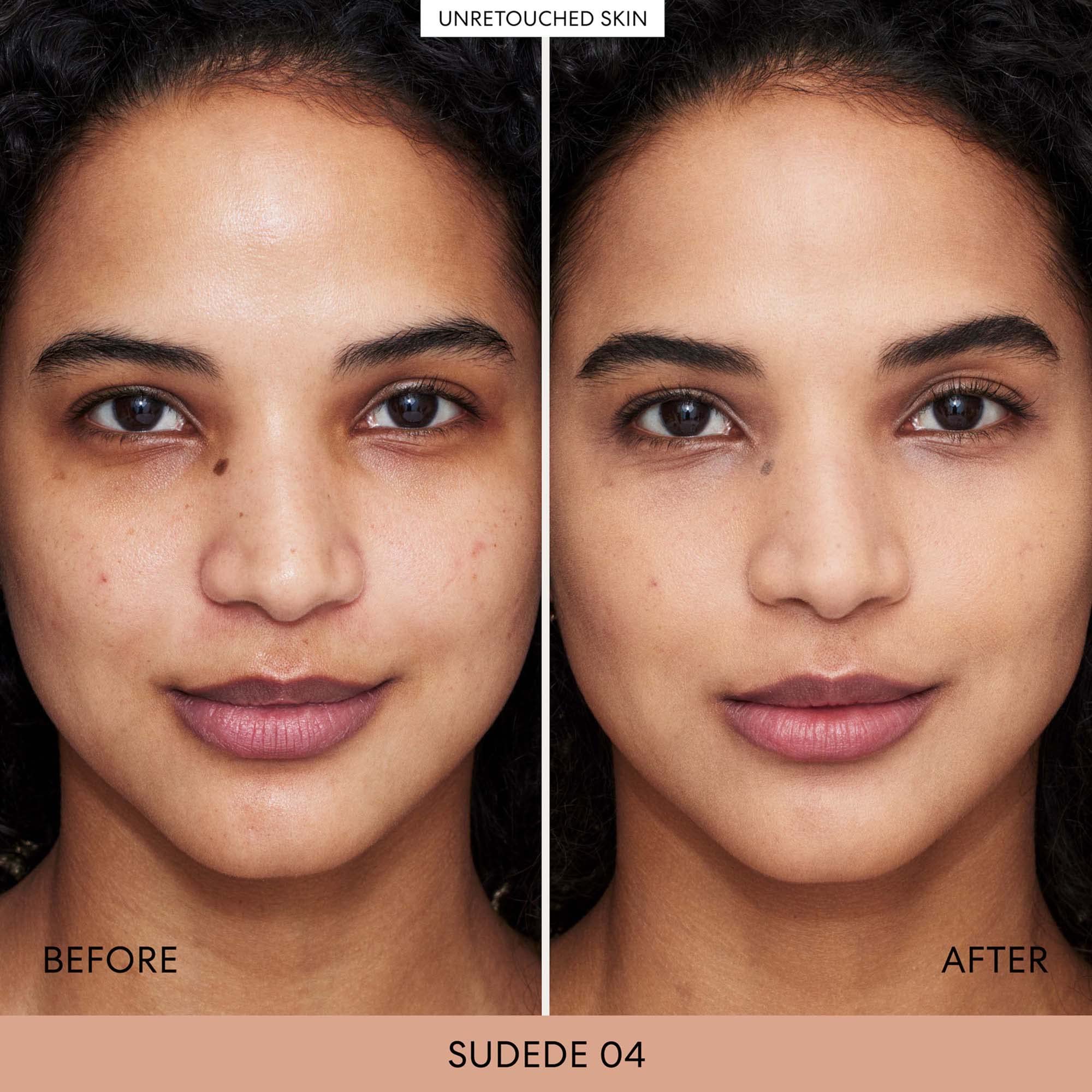 BareMinerals Complexion Rescue pump bottle demonstrates easy, blendable application.