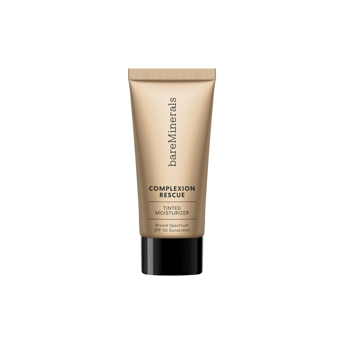 bareMinerals Complexion Rescue travel-size bottle showing SPF 30 protection on the go.
