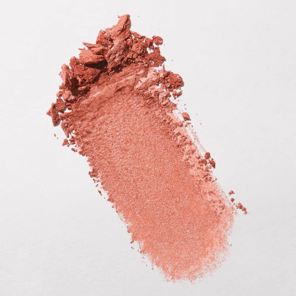 bareMinerals Gen Nude Blonzer Kiss of Copper swatch image, buildable color for custom sunshine shimmer