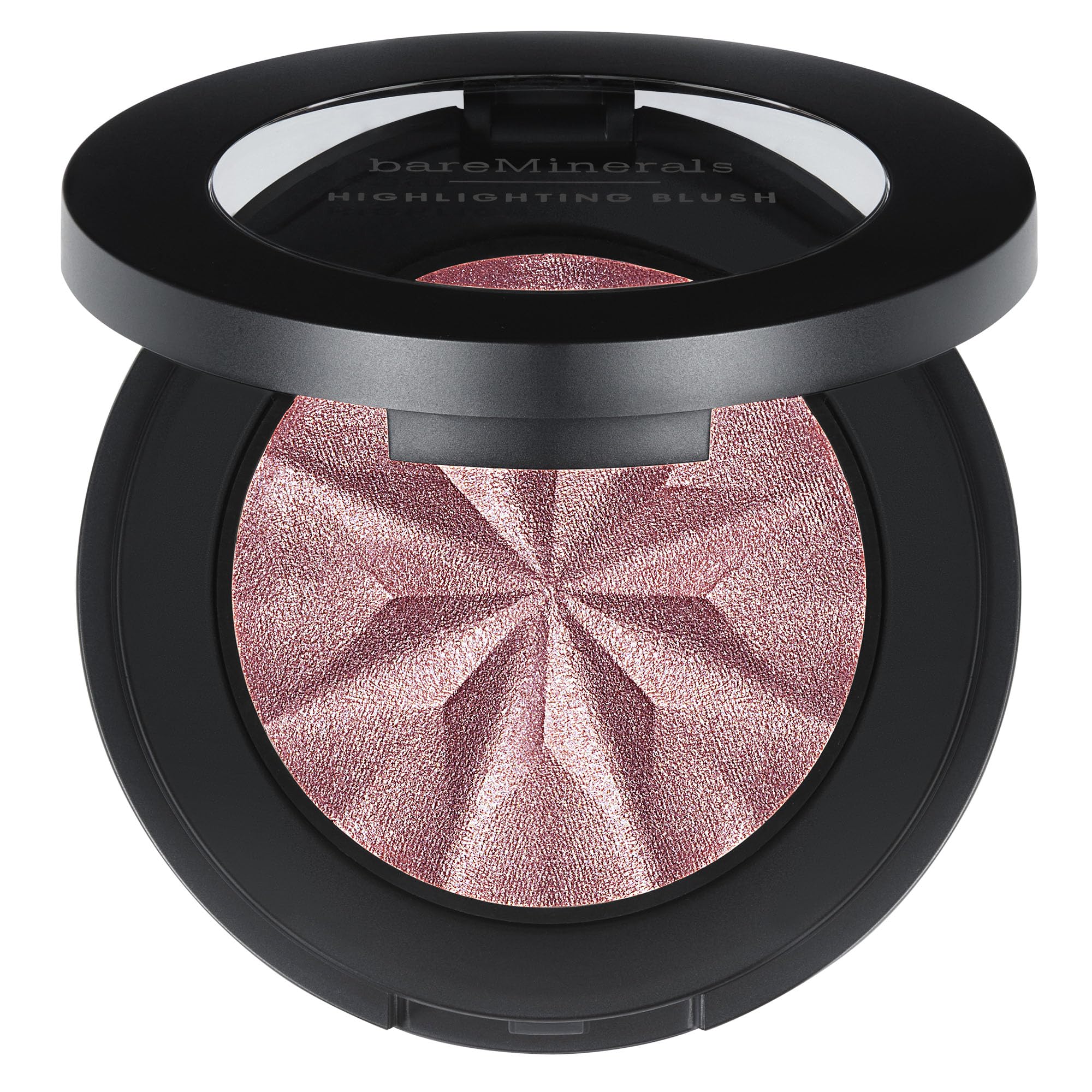bareMinerals Gen Nude highlighting blush mauve glow compact closeup for weightless glow