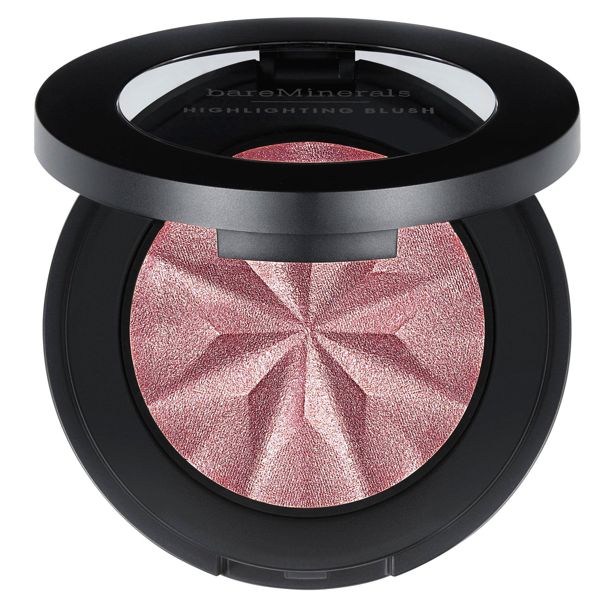 bareMinerals Gen Nude highlighting blush mauve glow compact closeup for weightless glow