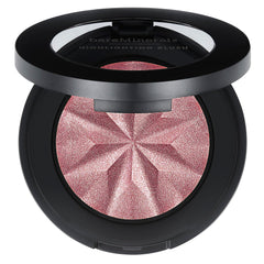 bareMinerals Gen Nude highlighting blush mauve glow compact closeup for weightless glow