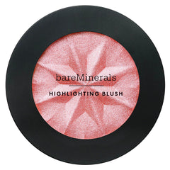 bareMinerals Gen Nude Highlighting Blush Pink Glow application brush enables effortless blending