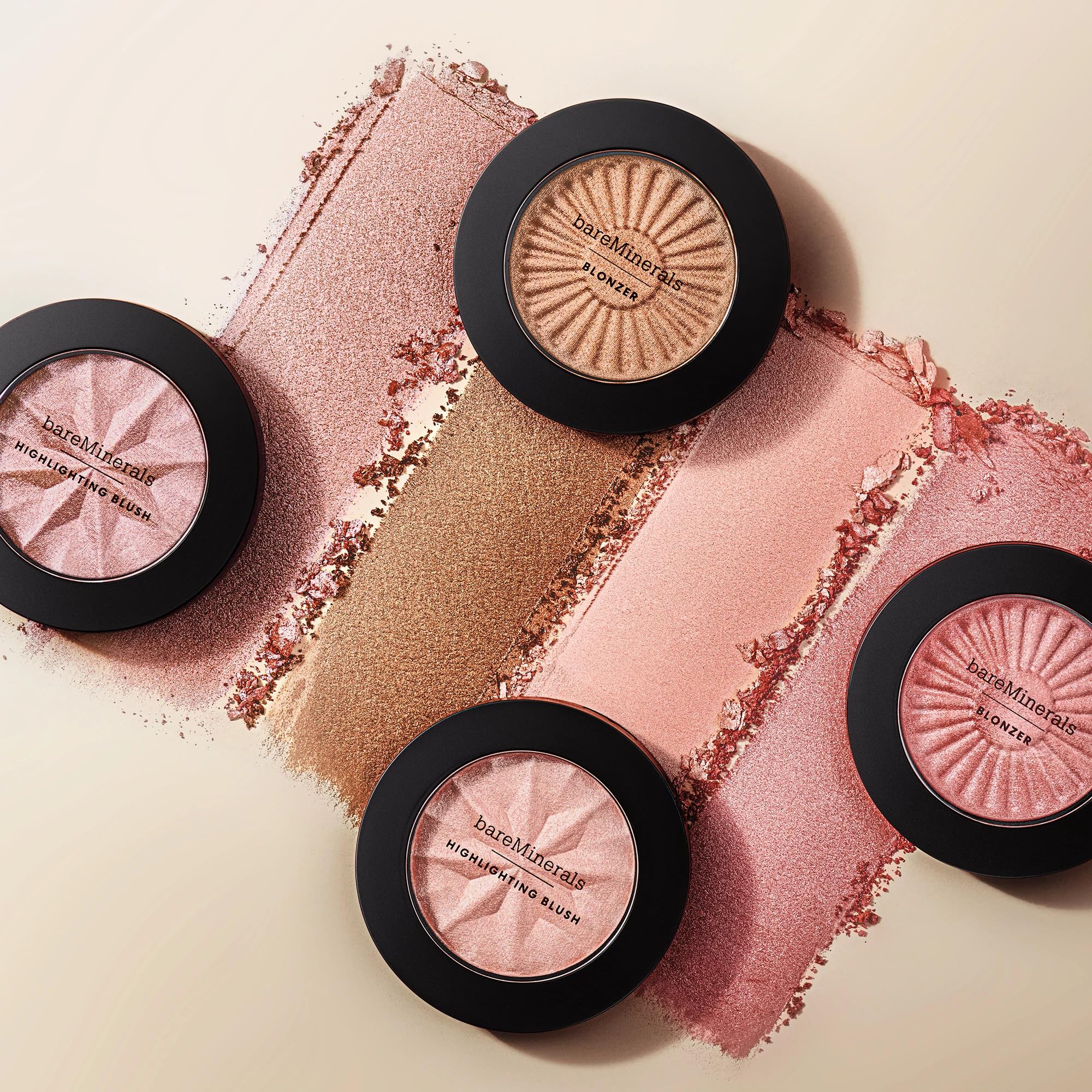 bareMinerals Gen Nude Highlighting Blush Pink Glow eyelid-friendly sheer wash