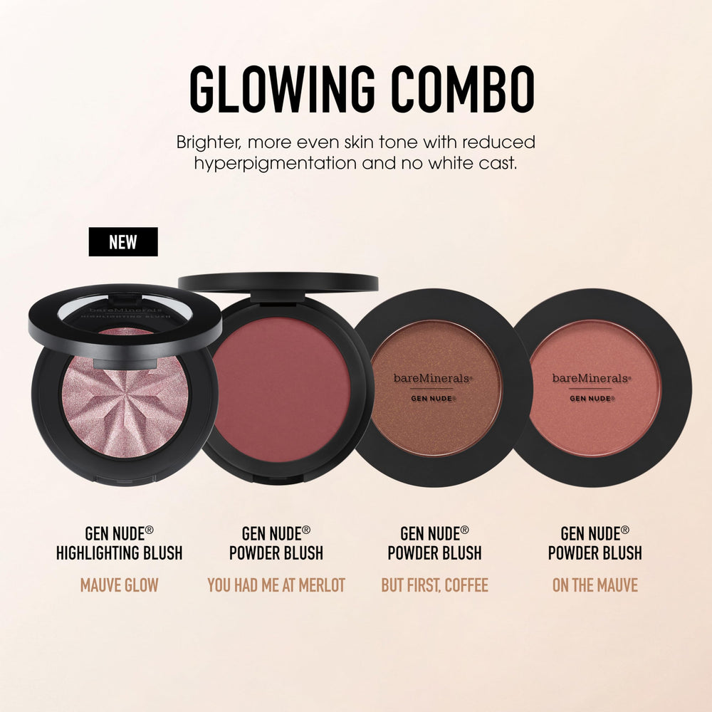 bareMinerals Gen Nude Powder Blush packaging image communicates clean ingredients