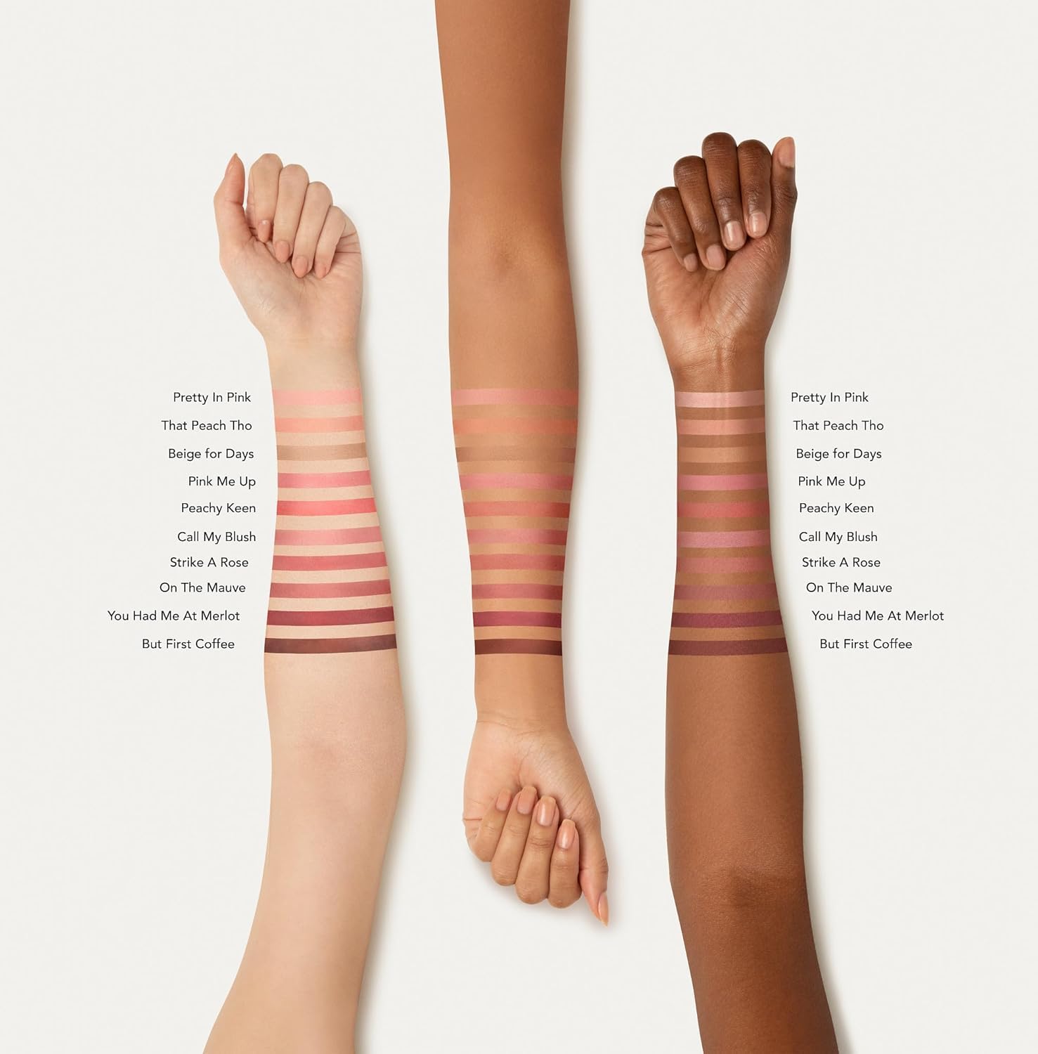 bareMinerals Gen Nude Powder Blush Strike A Rose brightened complexion with glow