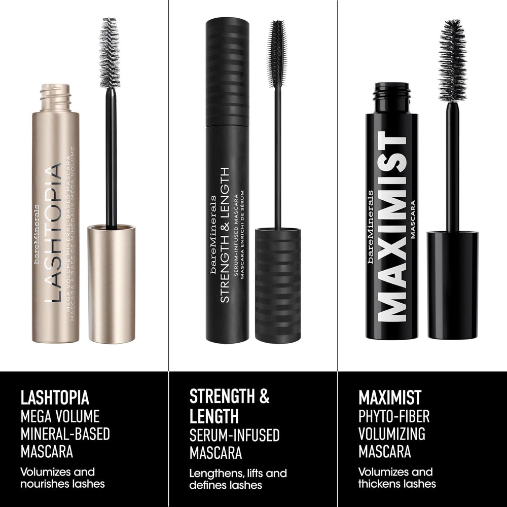 bareminerals lashtopia-cruelty-free-ophthalmologist-tested ensures safe wear for lenses.