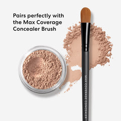 bareMinerals Concealer Summer Bisque application—matte finish reduces shine