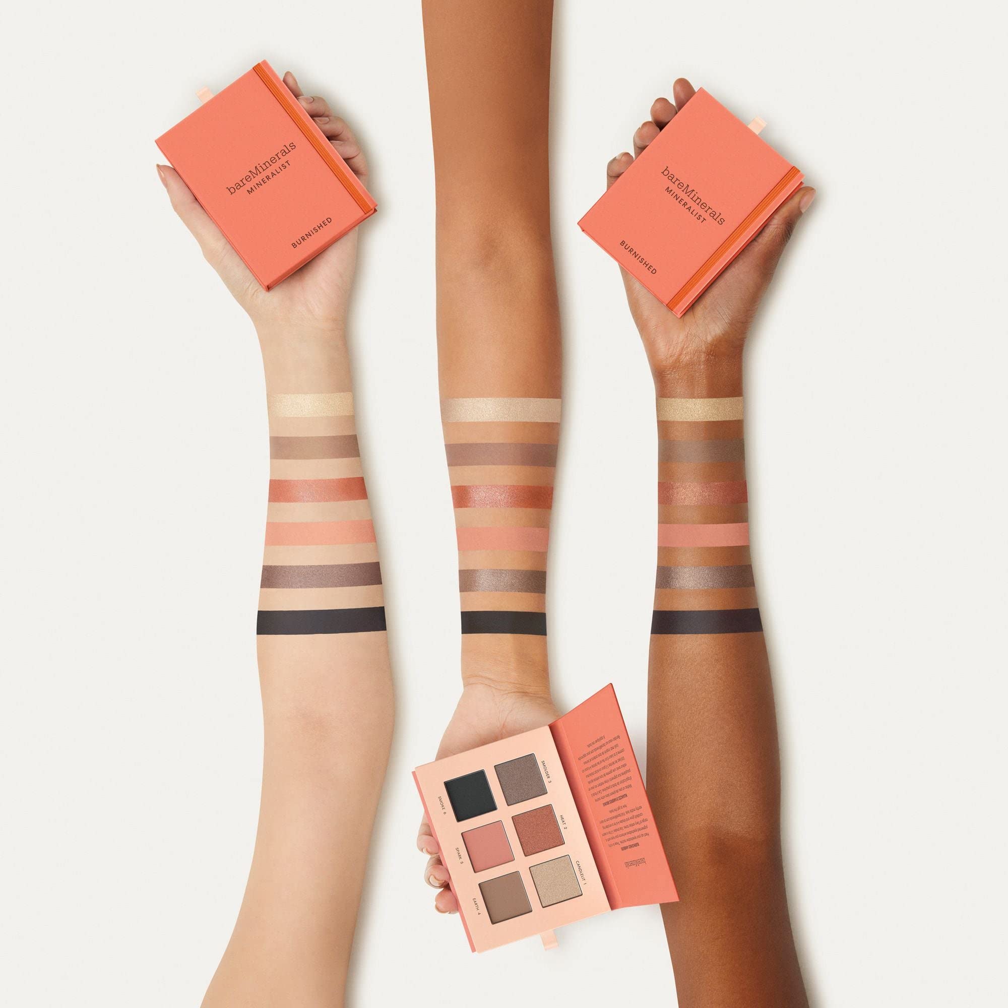 bareMinerals Mineralist Eyeshadow Palette Swatches show creamy payoff and easy blending.