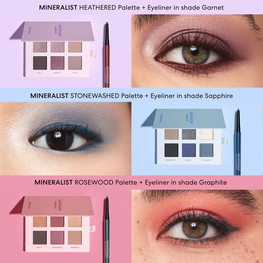 bareMinerals Mineralist Lasting Eyeliner Onyx safe for waterline and contact lenses