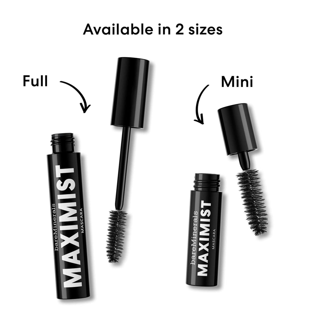 bareMinerals Mini Maximist travel-size packaging for convenient on-the-go touchups