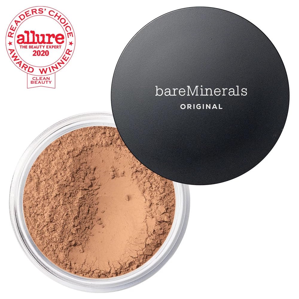 BareMinerals non-comedogenic clean formula on skin