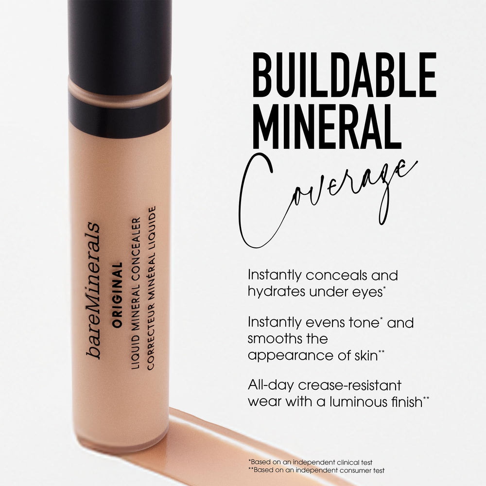 bareminerals original liquid mineral concealer brightening effect on tired-looking under-eyes