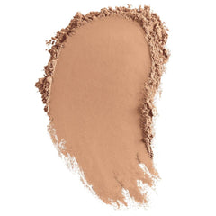 BareMinerals Original Loose Powder Foundation swatch on skin in medium tan 18