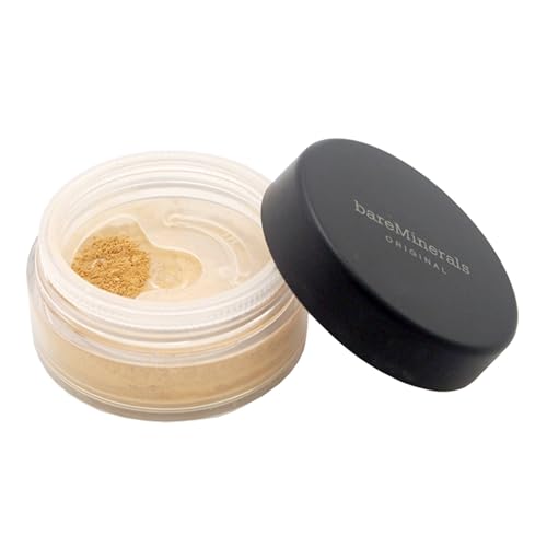 bareMinerals Original Loose Powder Foundation compact travel-friendly for on-the-go touch-ups.